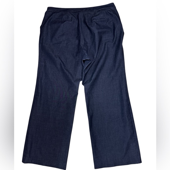 Halogen Darkwash WideLeg Dress Trouser Size 18W Preowned - Picture 4 of 7